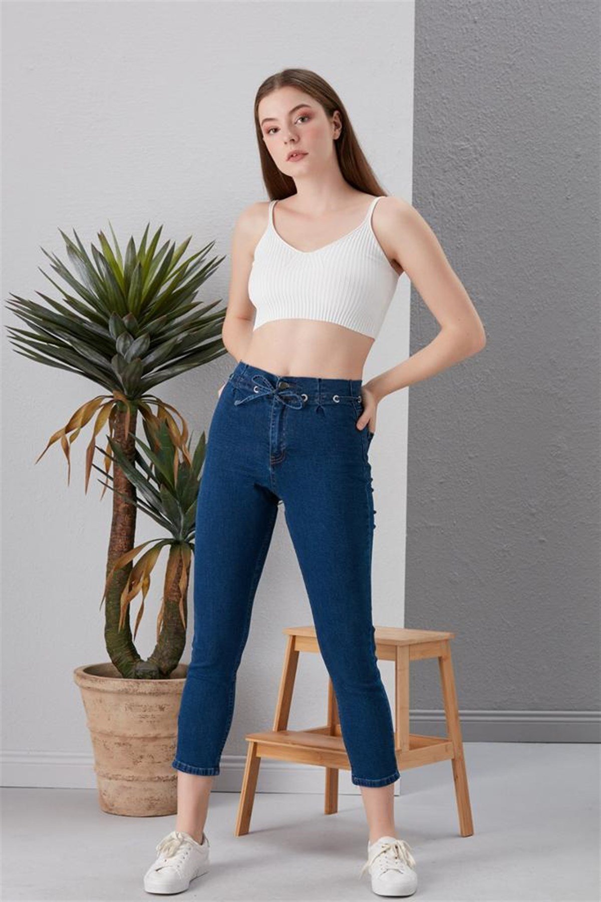 Kadın mom Fit  pantolon 43253233