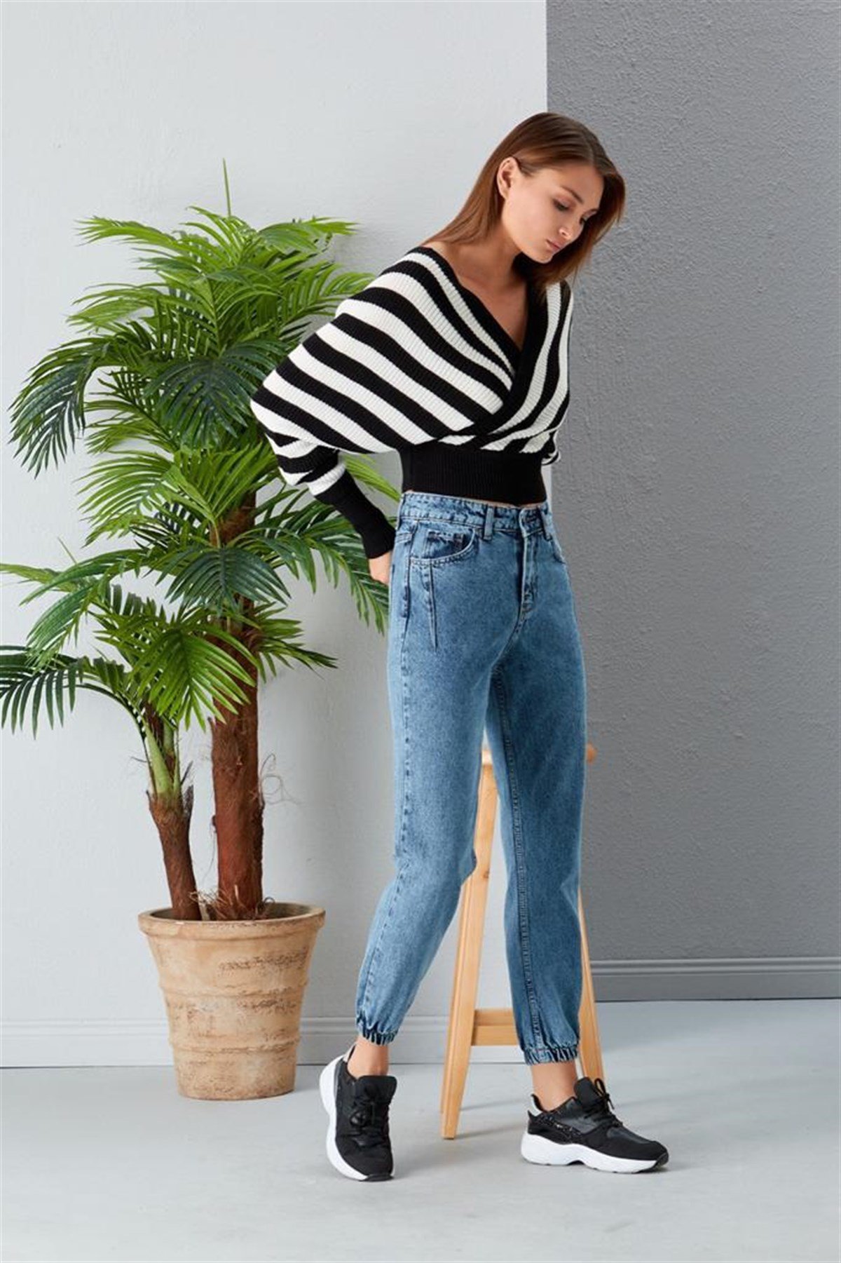 Kadın mom pantolon 4222122