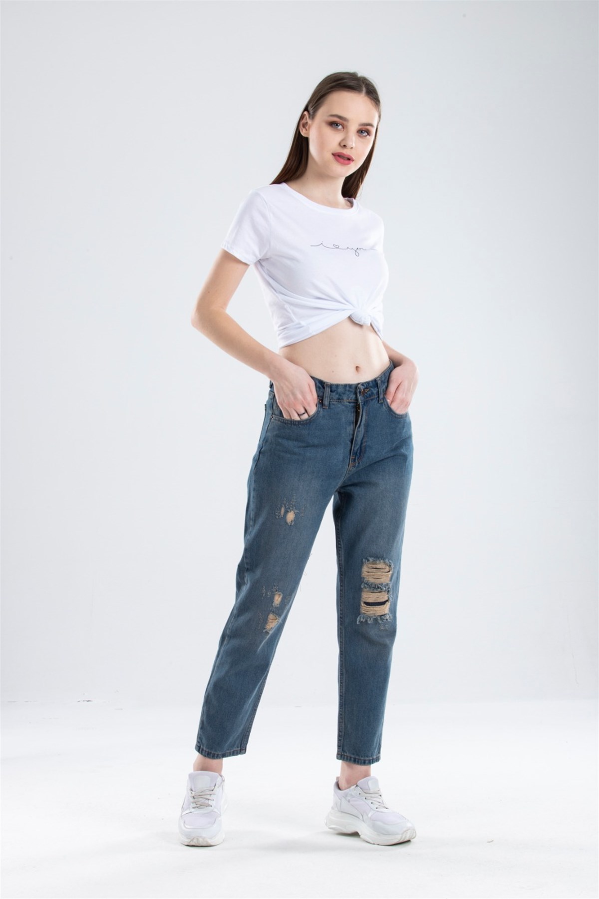 Bayan kot pantolon bl26565
