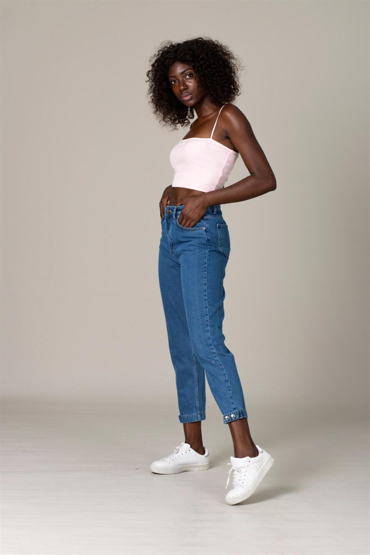 Bayan mom pantolon 23657