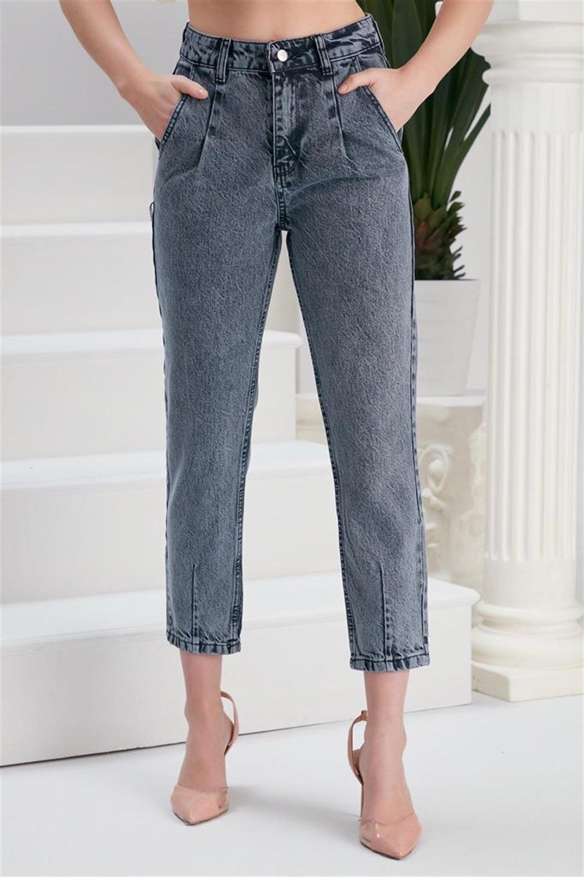 Bayan mom pantolon 300020236