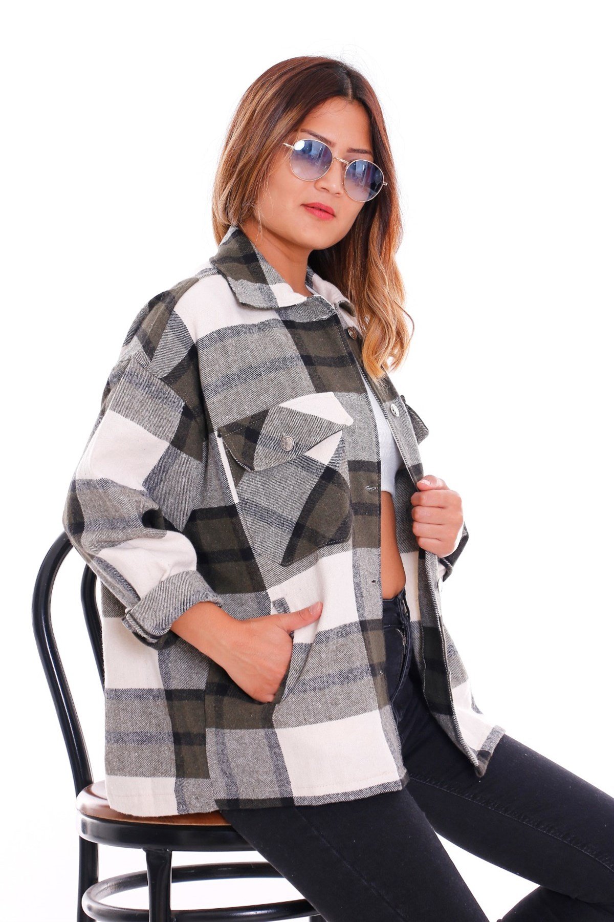 Bayan Oduncu Ceket 553999