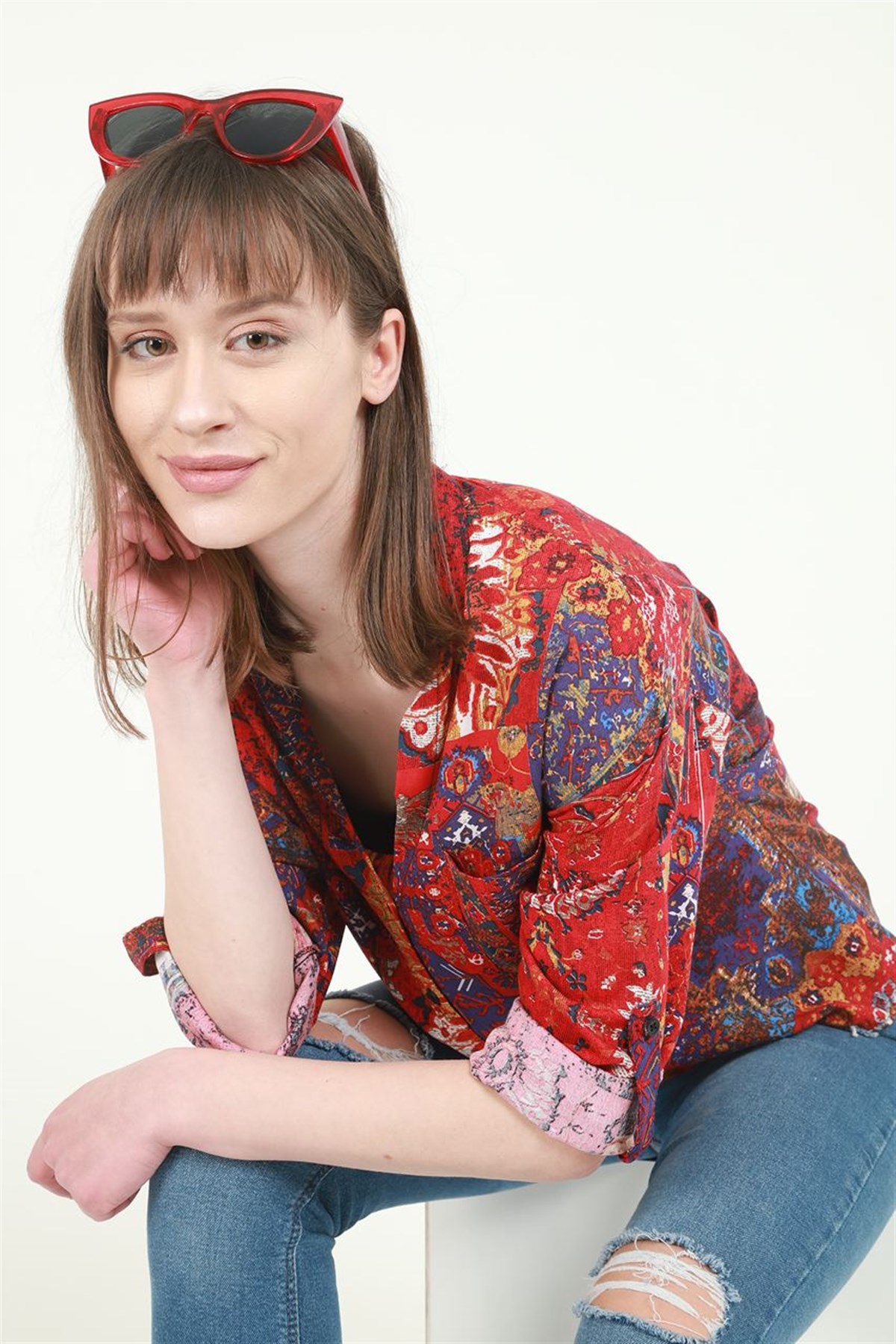 Bayan Yeni Model gömlek 5555544