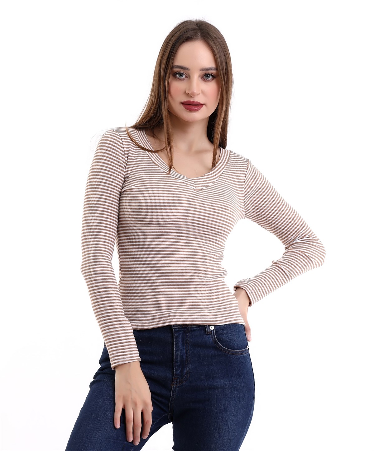 Bayan Yeni Model Kaşkorse Bluz 683348