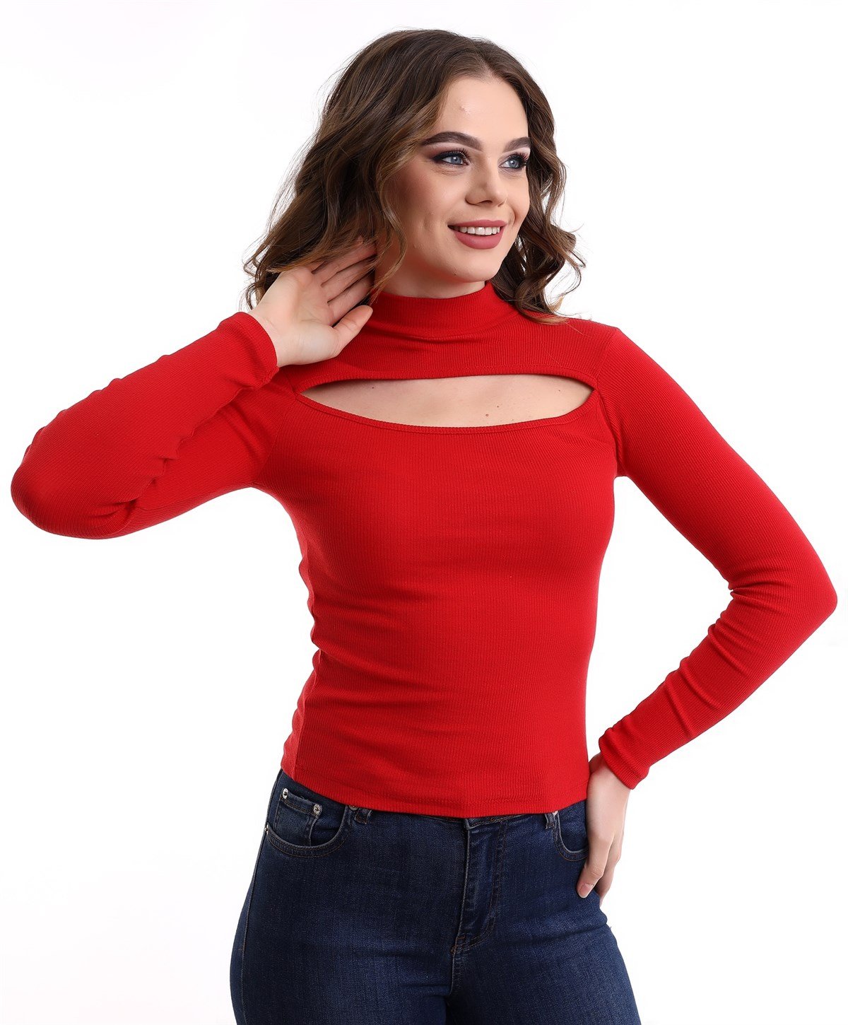 Bayan Yeni Model Kaşkorse Bluz 689848