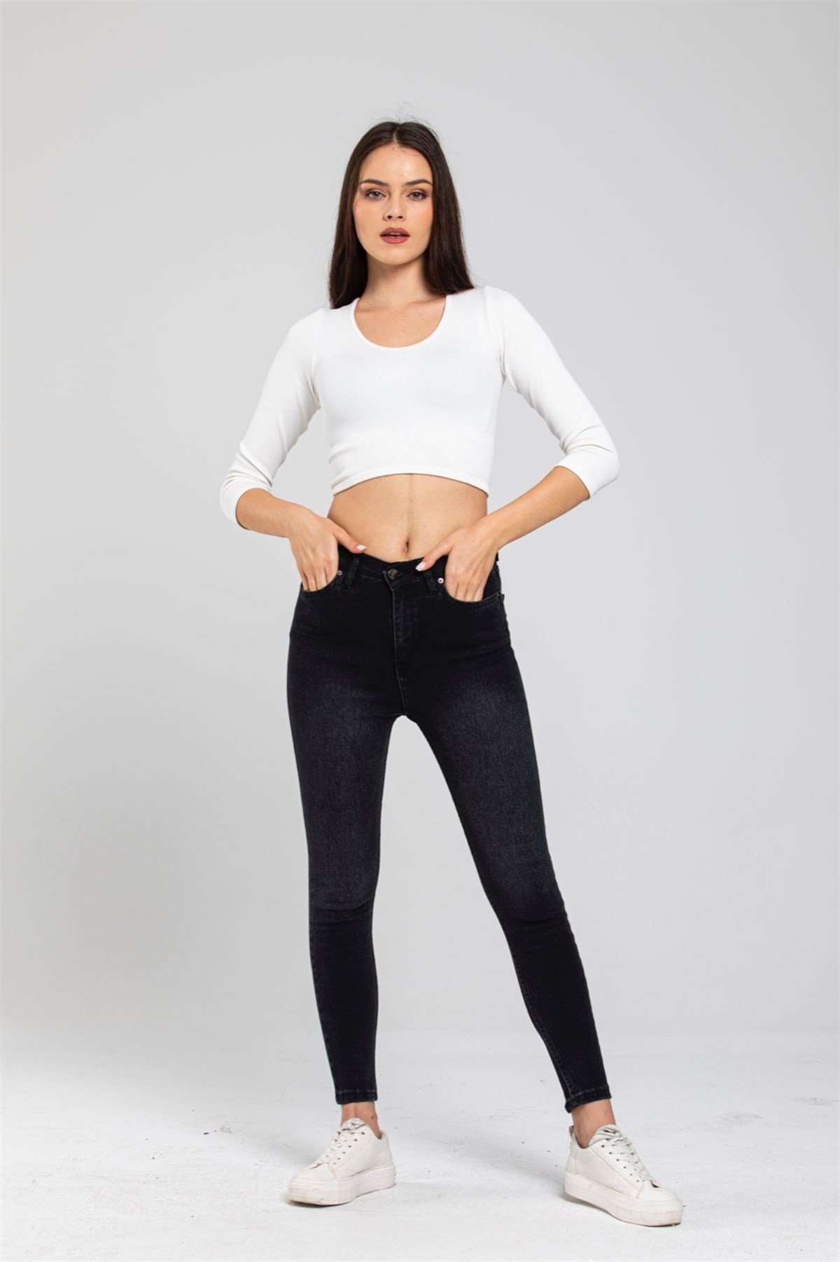 Bayan yeni model Kot Pantolon 20241321036