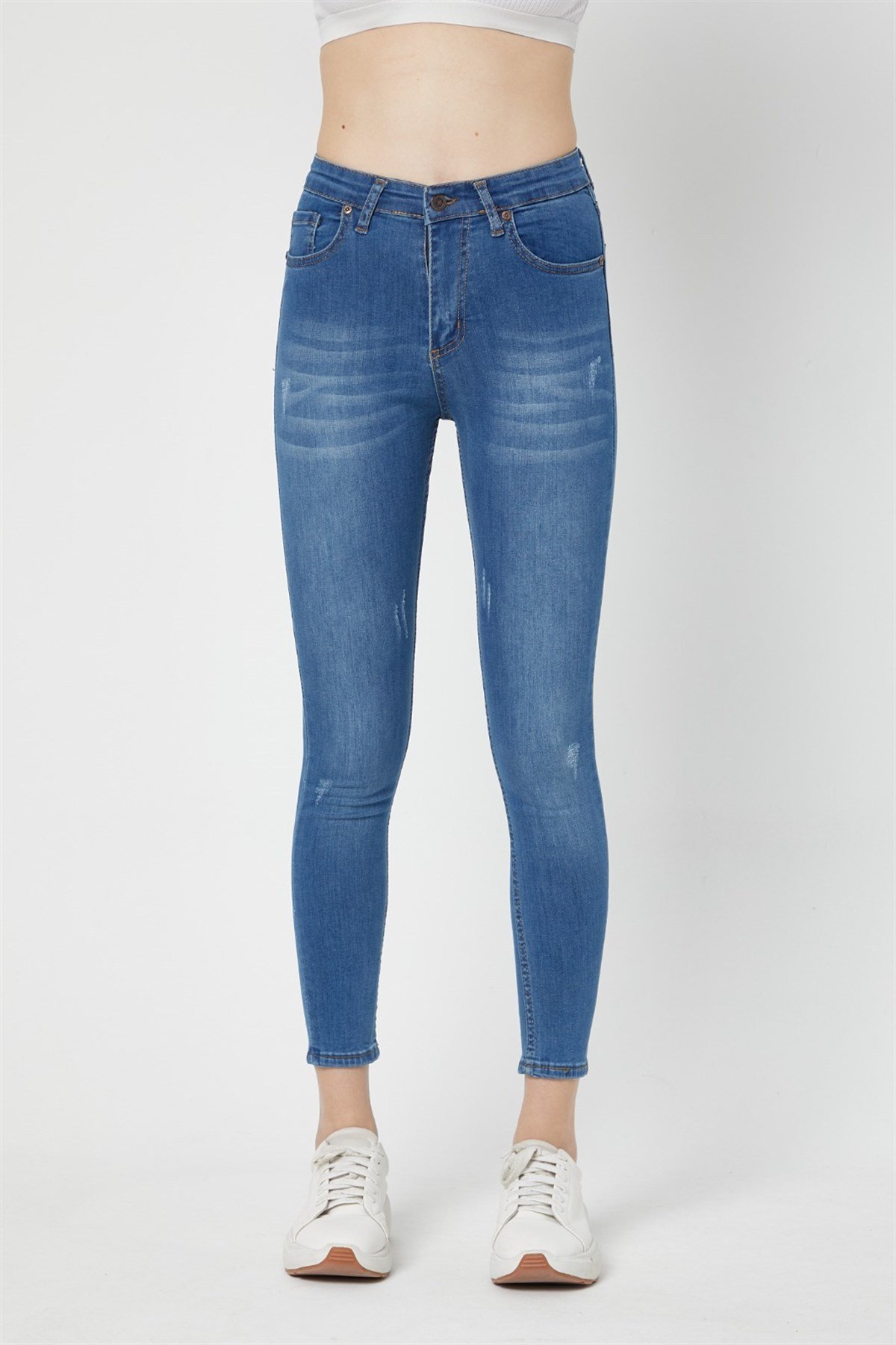 Bayan Yeni Model Kot Pantolon 454444