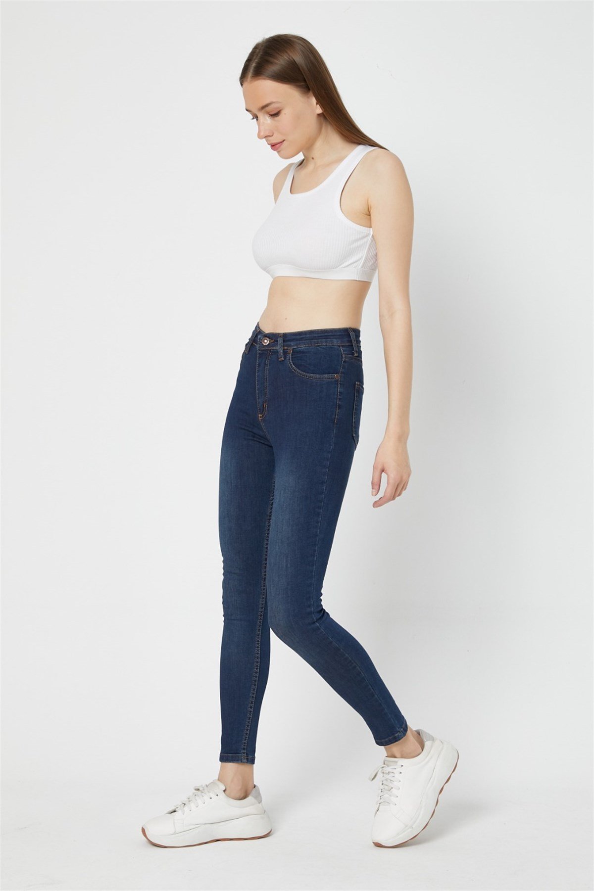 Bayan Yeni Model Kot Pantolon 743343