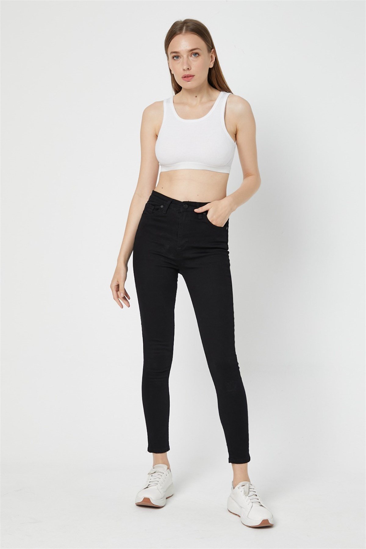 Bayan Yeni Model Kot Pantolon 754343