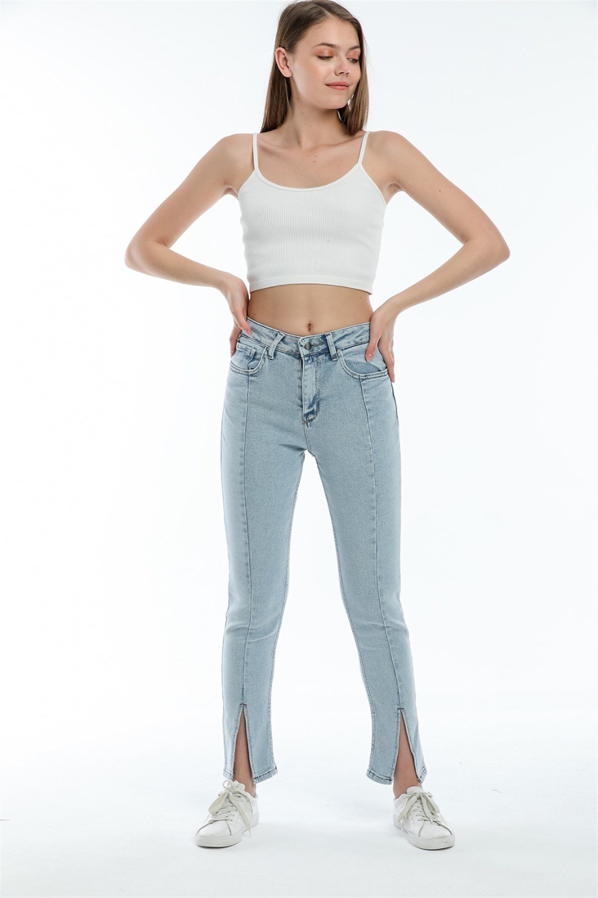 Bayan yeni model mom Pantolon 19241321036