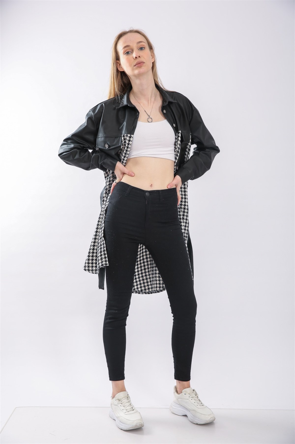 Bayan Yeni Model uzun  gömlek 604