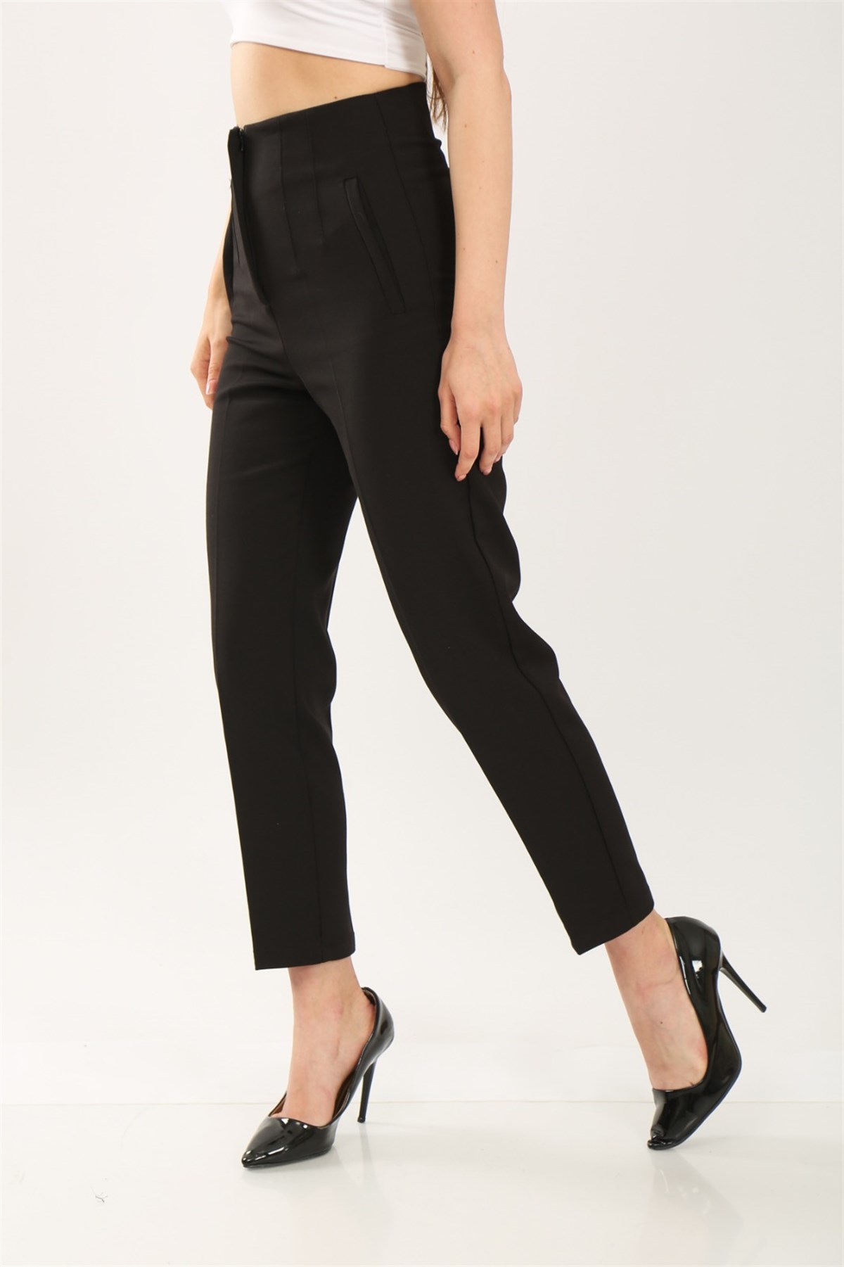 Bayan Zara Model kumaş pantolon 5364