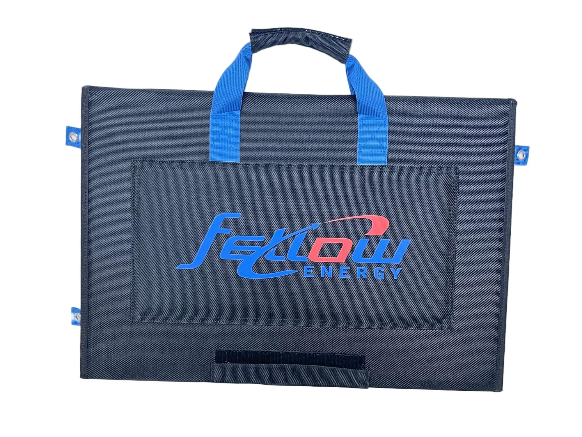 110W Katlanabilir Güneş Paneli – Fellow Energy | Siyah Renk | Taşınabilir Solar Şarj Ünitesi
