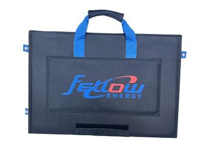 110W Katlanabilir Güneş Paneli – Fellow Energy | Siyah Renk | Taşınabilir Solar Şarj Ünitesi