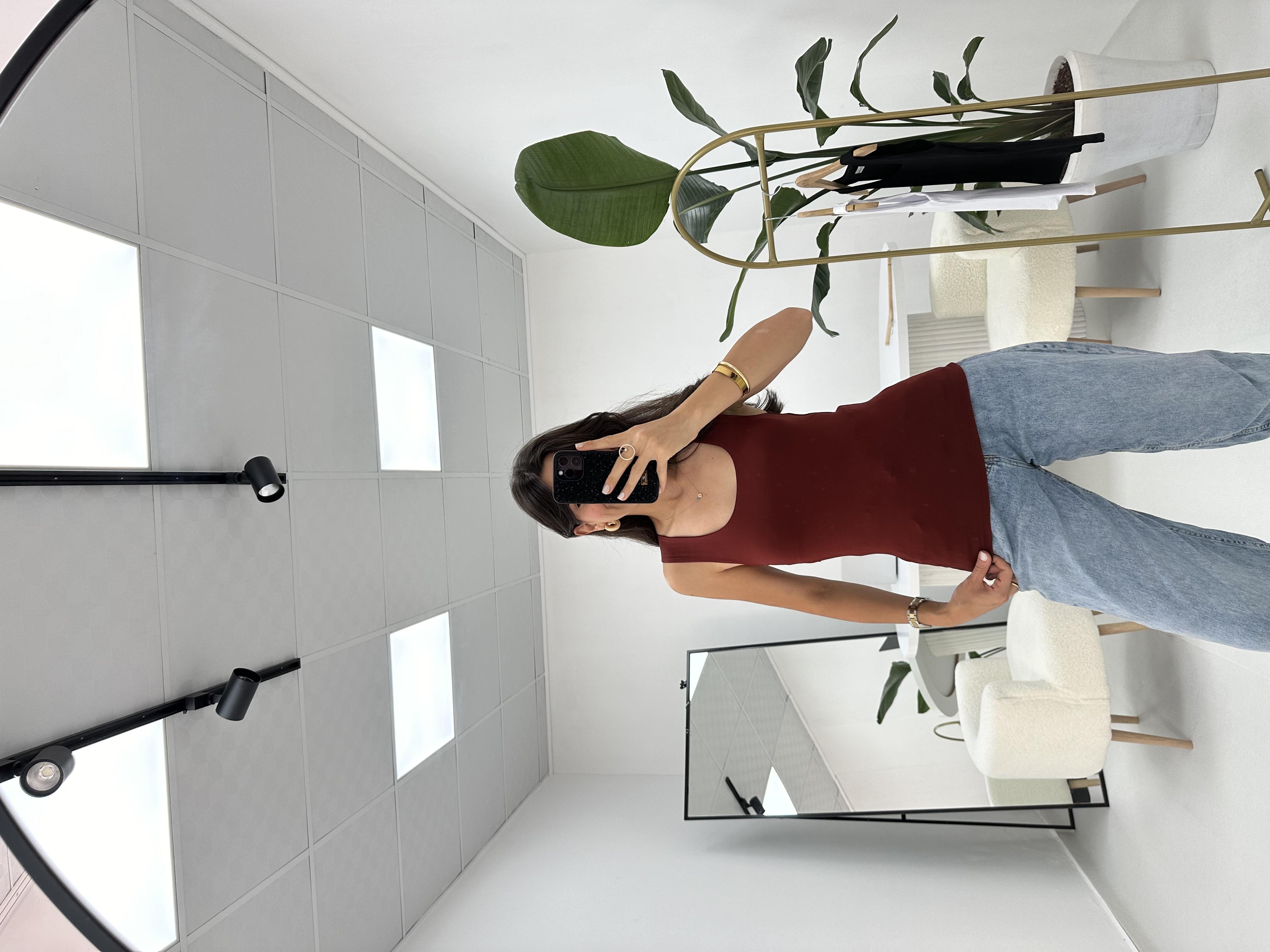 Kare Yaka Basic Bordo Atlet