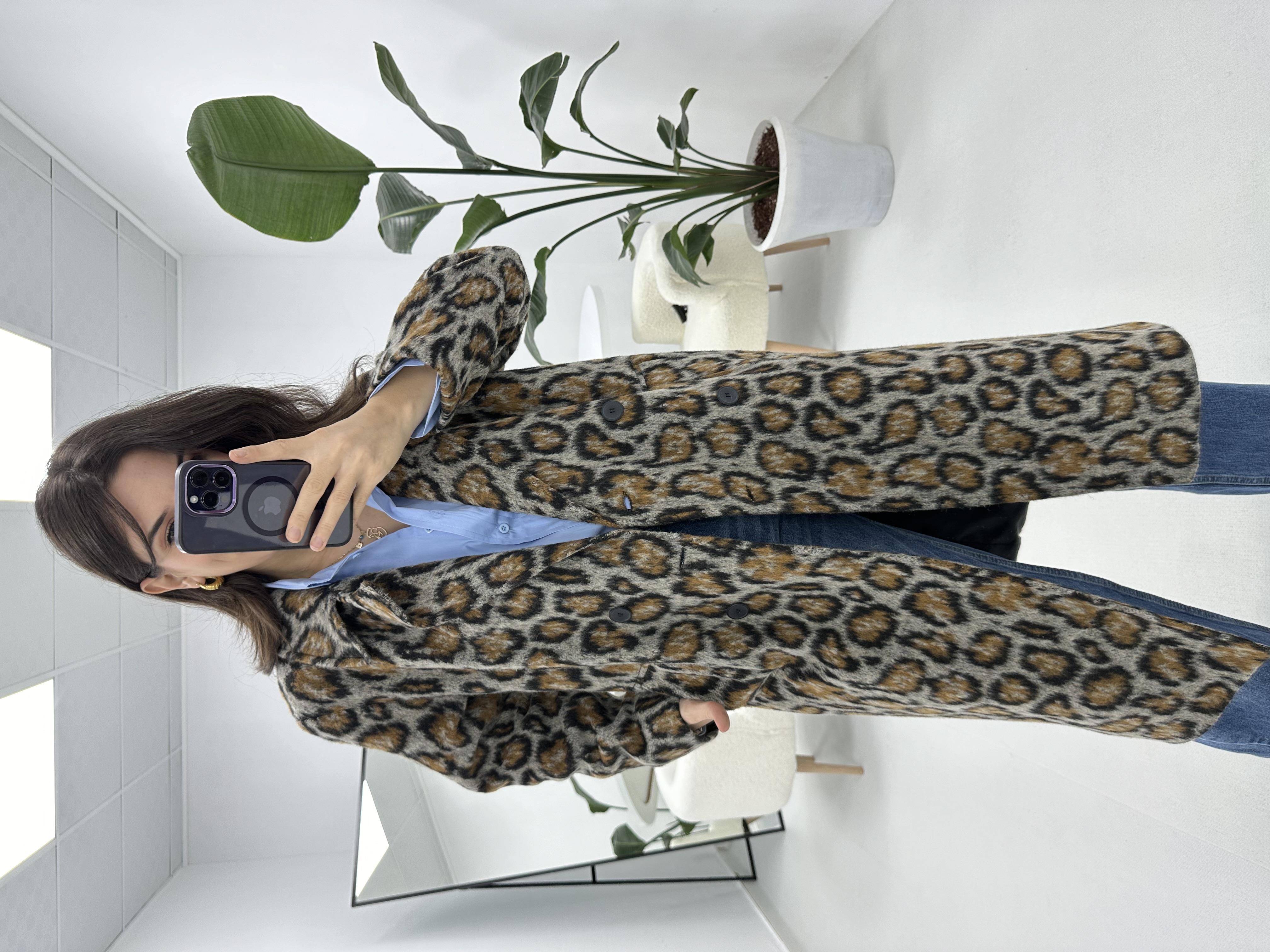 Leopar Desenli Kaban