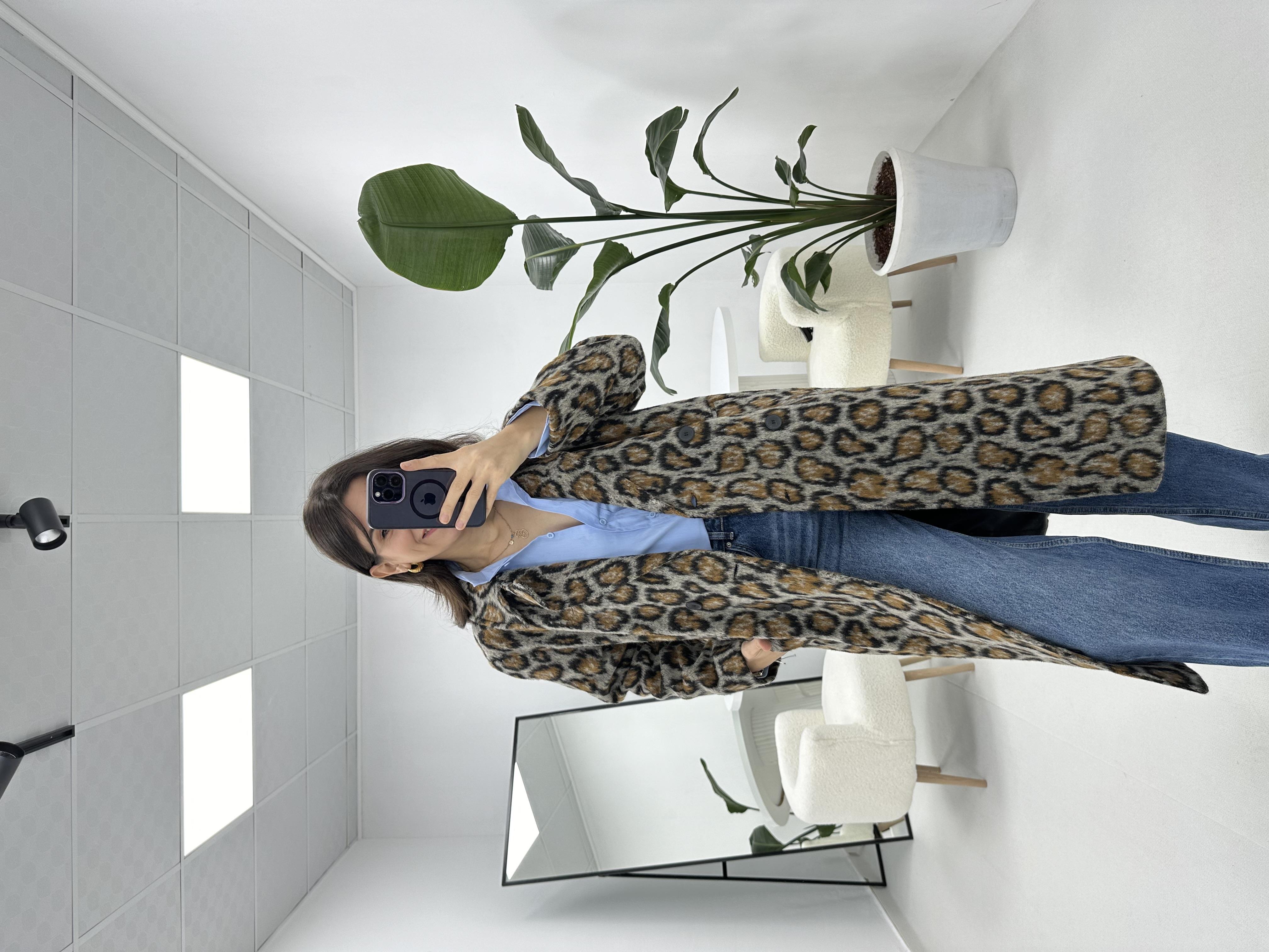 Leopar Desenli Kaban
