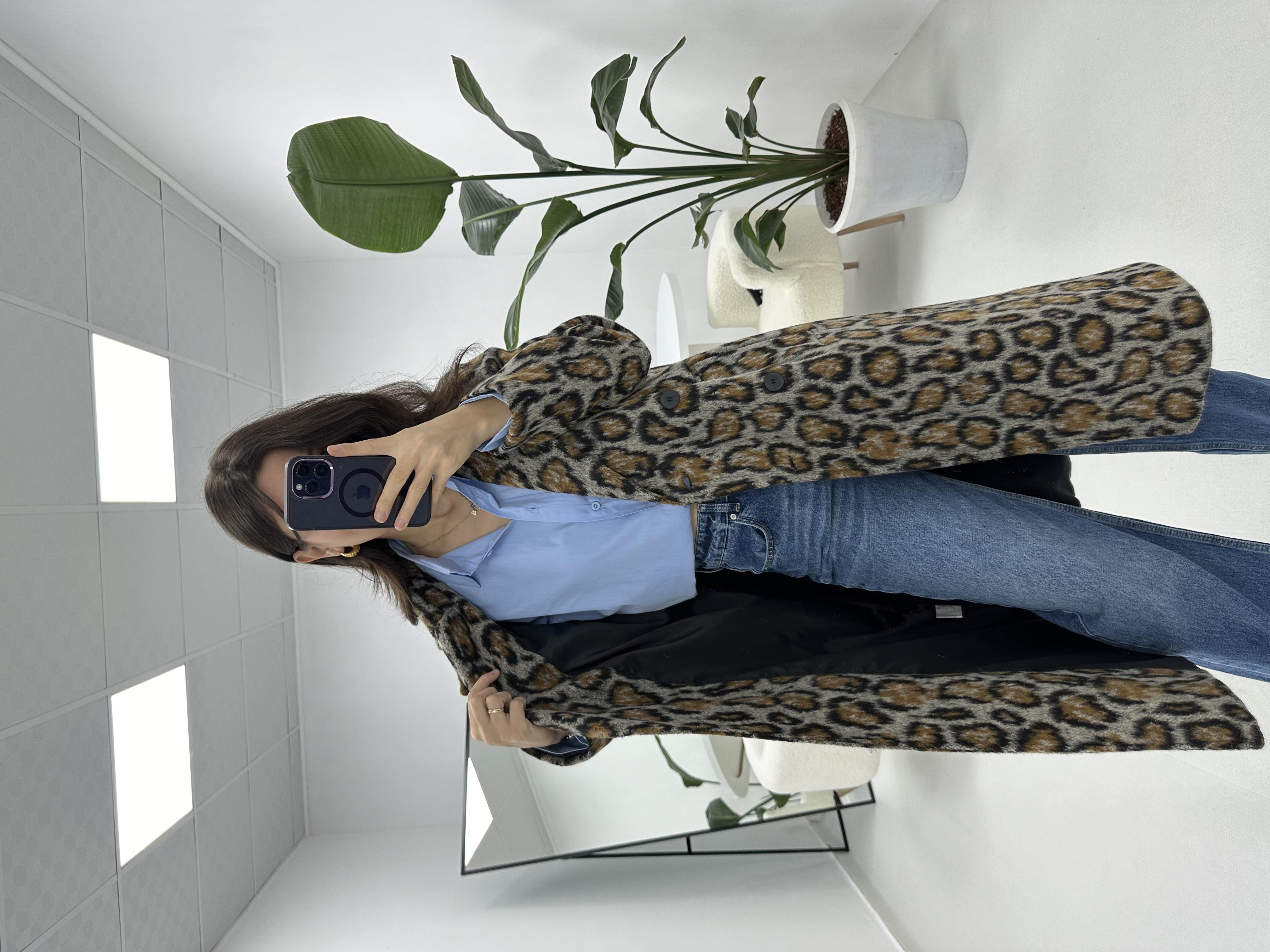 Leopar Desenli Kaban