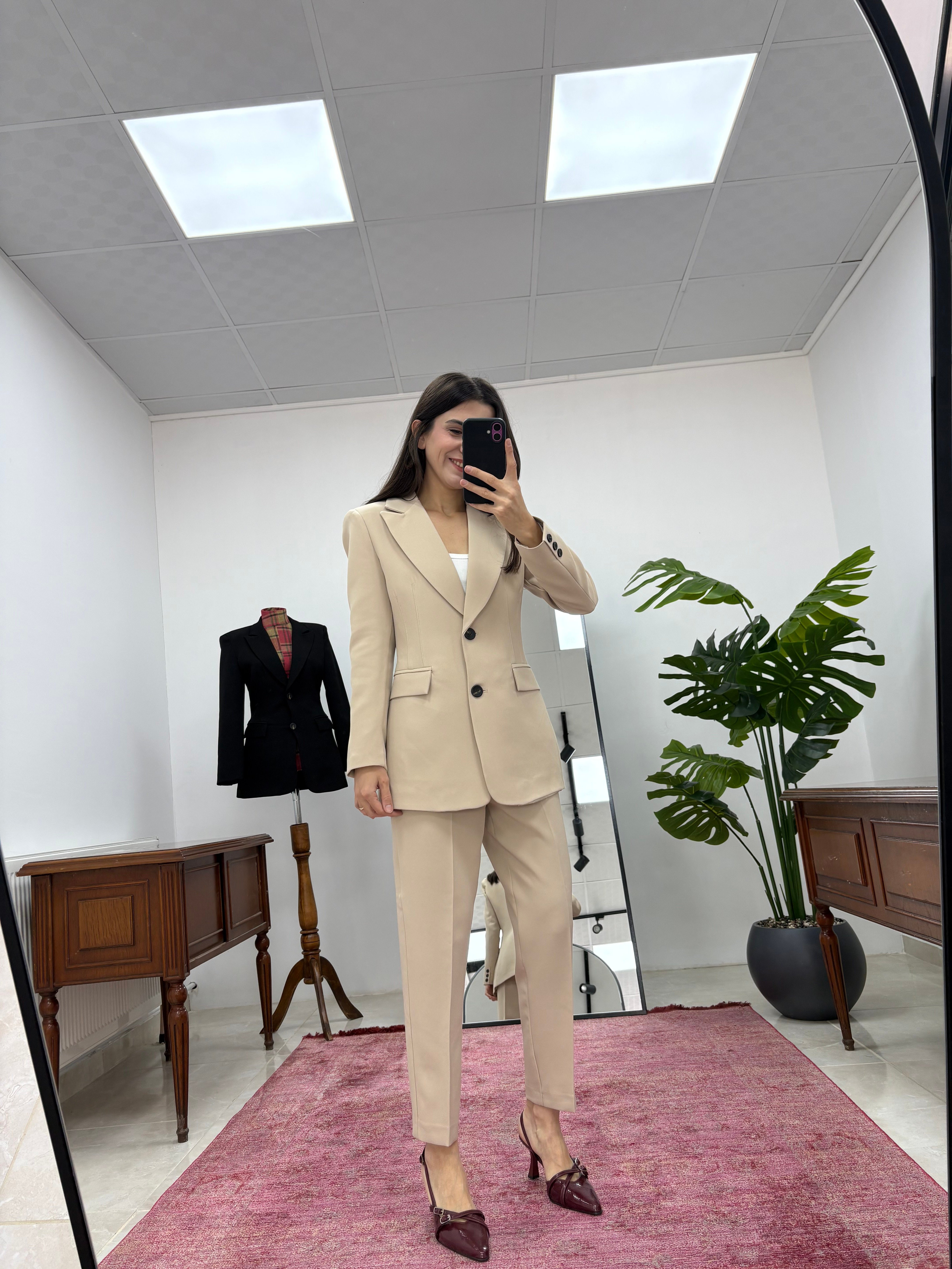 Slimfit Model Taş Blazer  Ceket 