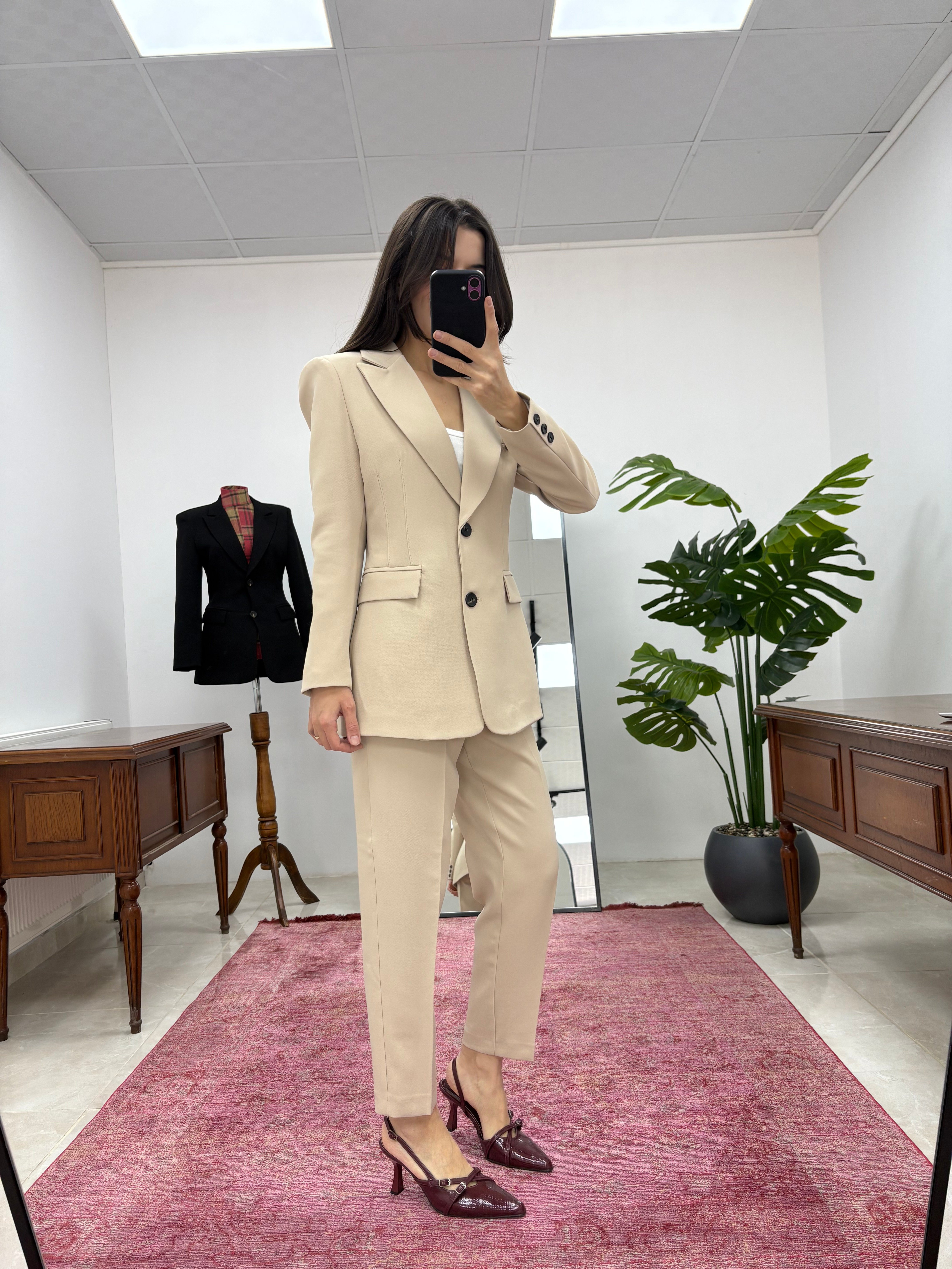 Slimfit Model Taş Blazer  Ceket 