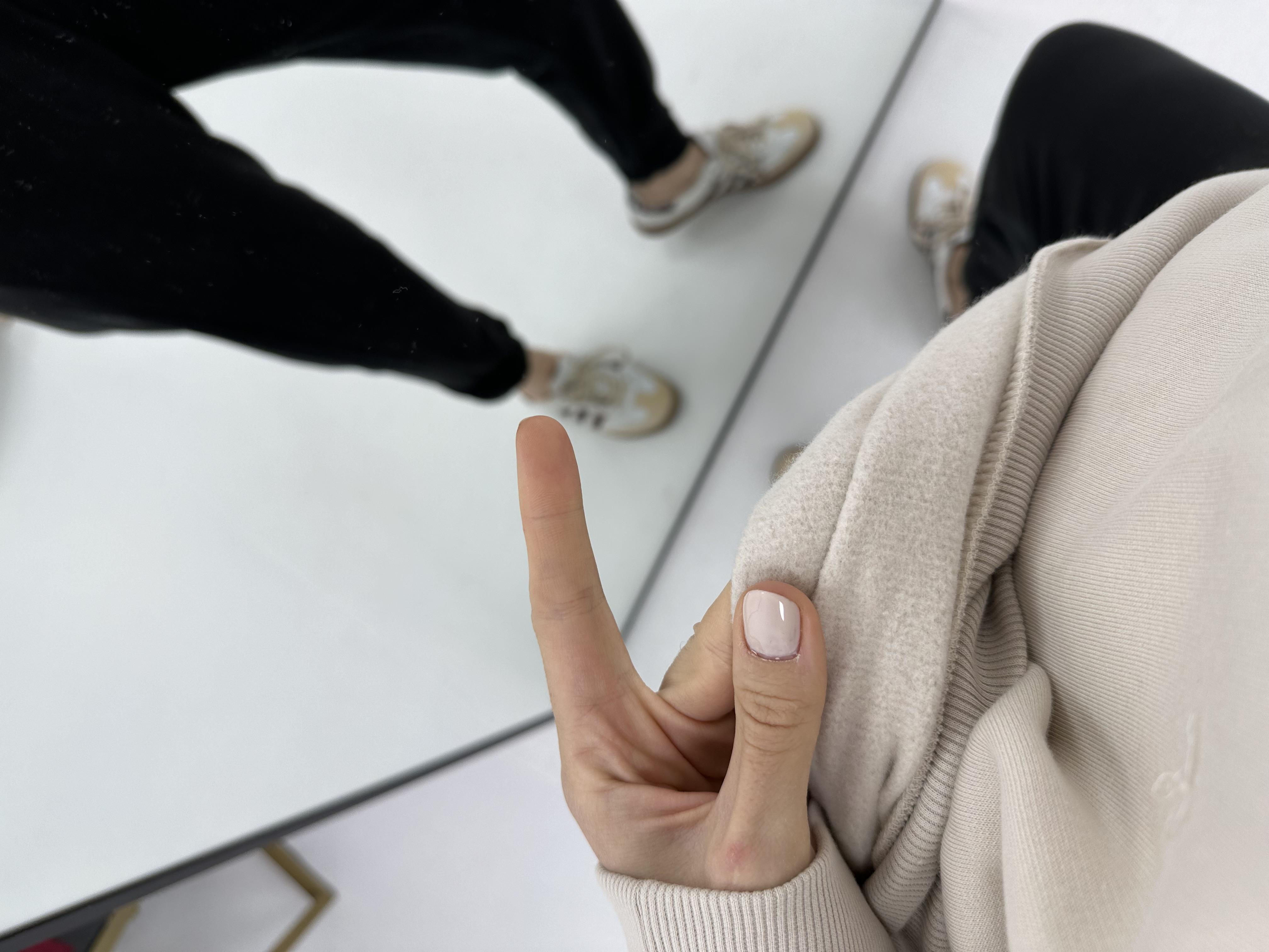 Yaka Fermuarlı Sweatshirt