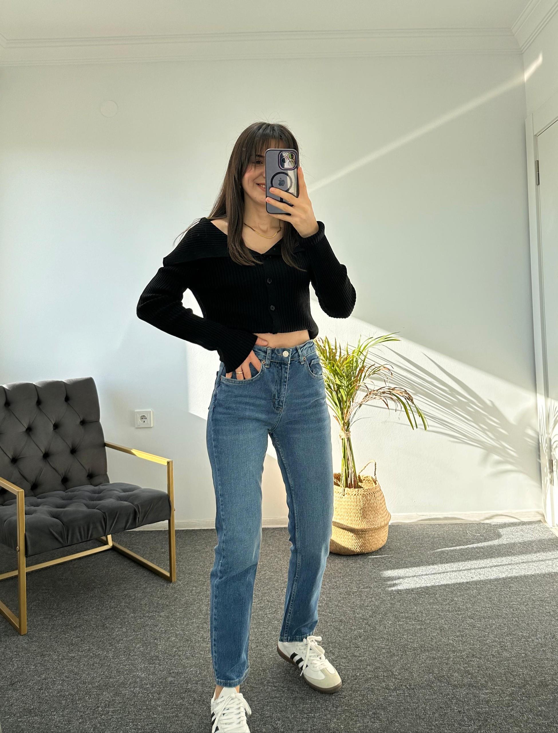 ZR LİKRALI BOYFİT JEAN