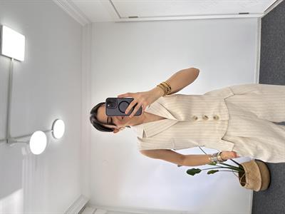  ÇİZGİLİ DÜĞMELİ YELEK