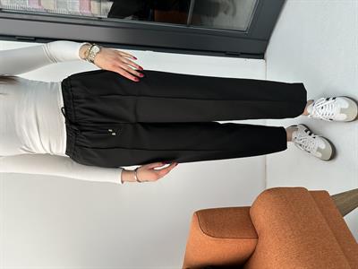Beli Lastikli Pantolon Siyah