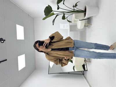 Camel Bomber Ceket