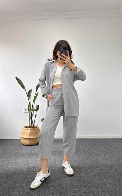 CUPRO KUMAŞ BELİ LASTİKLİ TAKIM