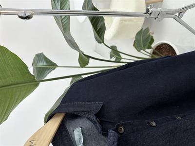 Denim Düğmeli Gömlek
