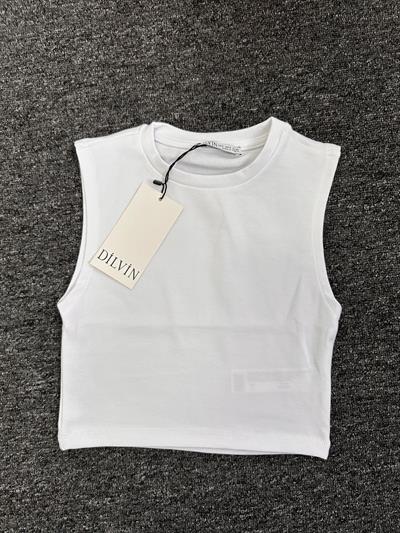DİLVİN SIFIR YAKA CROP