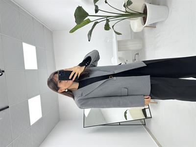 Gri Blazer Ceket