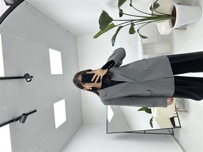 Gri Blazer Ceket