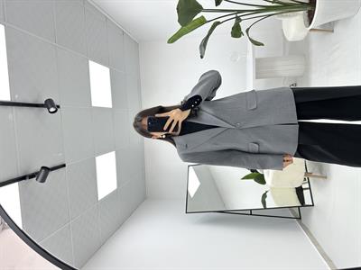 Gri Blazer Ceket
