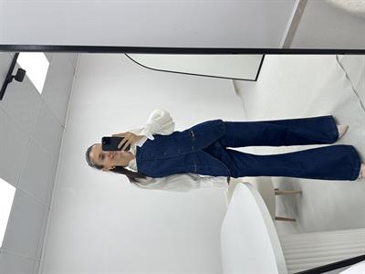 Kot Denim Mavi Yelek Pantolon Takım 