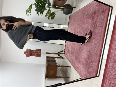 Koyu Mavi  Boyfit Jean Pantolon 