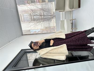 Kürklü Ceket Bej