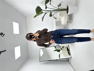Lacivert MomJean Pantolon 