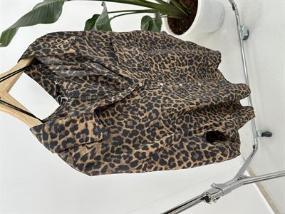 Leopar Desenli Gömlek