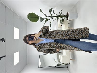 Leopar Desenli Kaban