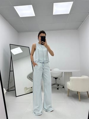 Mavi Judge Bluz Pantolon Denim Takım