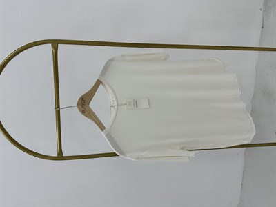 Modal Kumaş Beyaz T-shirt
