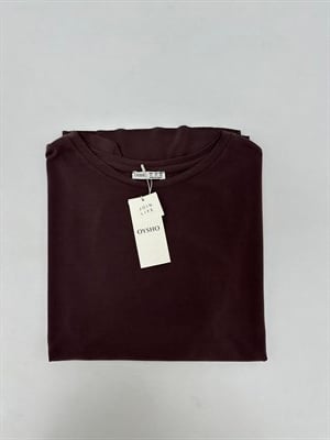 Modal Kumaş Kahverengi T-shirt