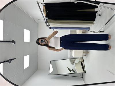 Modal Kumaş Lacivert Pantolon