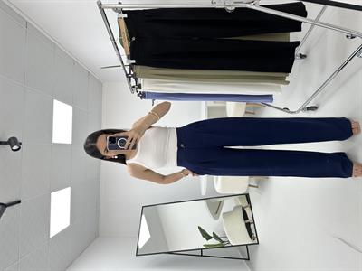 Modal Kumaş Lacivert Pantolon