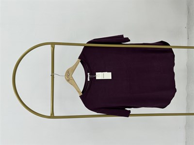 Modal Kumaş Mürdüm  T-shirt