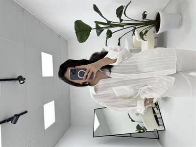 Oversize Beyaz Gömlek