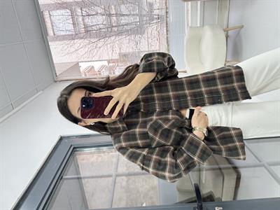 Oversize Ekose Gömlek 