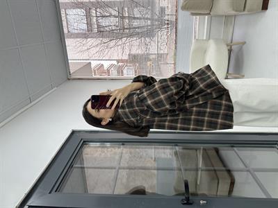 Oversize Ekose Gömlek 